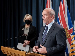 'This is not the time to load up the Winnebago and travel around British Columbia,' said Premier John Horgan.