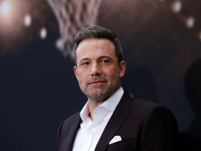 Cast member Ben Affleck poses at the premiere for the film "The Way Back" in Los Angeles, California, U.S., March 1, 2020.