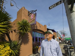 Dan Rodriguez, owner of Kitsilano restaurant Las Margaritas, is one local business hit with the province's speculation and vacancy tax on the air space above his business this year.