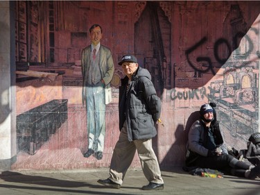 Chinatown in Vancouver, BC, April 11, 2021.