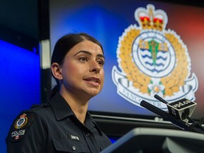 VPD spokeperson Const. Tania Visintin is warning about a violent sexual assault on a senior in downtown Vancouver.