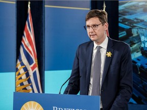 David Eby, attorney general.