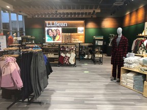 An image taken inside the L.L.Bean store in Don Mills, Ont. The company will be opening two stores in B.C. in 2021.