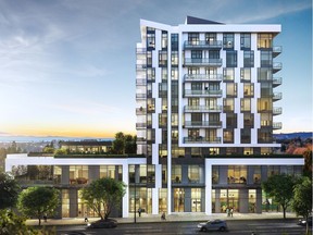 The W68 project is set to be built at 8405 Granville Street, Vancouver.