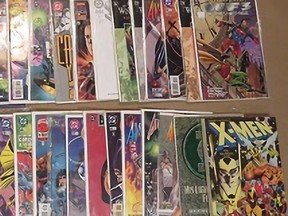 A stolen collection of comic books and sports cards was recovered when Surrey RCMP executed a search warrant on March 21, 2019