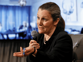 Finance Minister Chrystia Freeland.