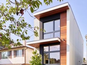 Harmony Sense Interiors owner, Lucila Diaz, thought her friend architect Nick Bray was joking when he suggested building a five-bedroom passive house on a 25-foot lot. MARTIN KNOWLES