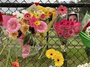 A memorial is growing for three Kelowan teens killed in a single vehicle crash early Wednesday.
