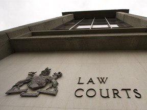 The Victoria Law courts on Burdett Street, Victoria