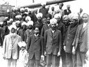 On May 23, 1914, the SS Komagata Maru arrived in Vancouver with would-be immigrants led by Indian businessman Gurdit Singh.