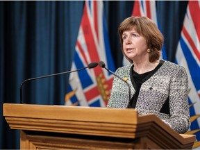 Sheila Malcolmson, B.C.’s minister of mental health and addictions.