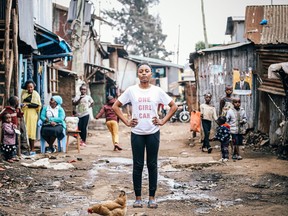 Local charity One Girl Can takes viewers into the slums of Nairobi as part of a fundraiser on June 3.