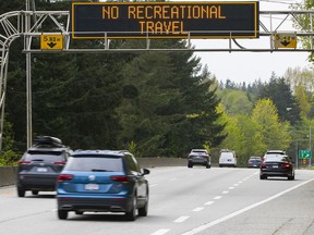 About 40 per cent of British Columbians admit to making non-essential trips in the past three months.