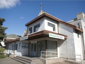 The Chinatown Peace Church as it is today at 375 East Pender St. in Vancouver.