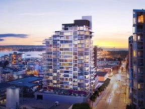 Artist's rendering of Millennium Central Lonsdale project, by Millennium Group, set to rise at 135 East 13th Street, North Vancouver.