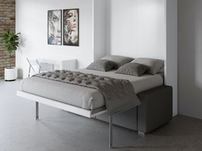 Murphy wall bed and sofa system by Expand Furniture.