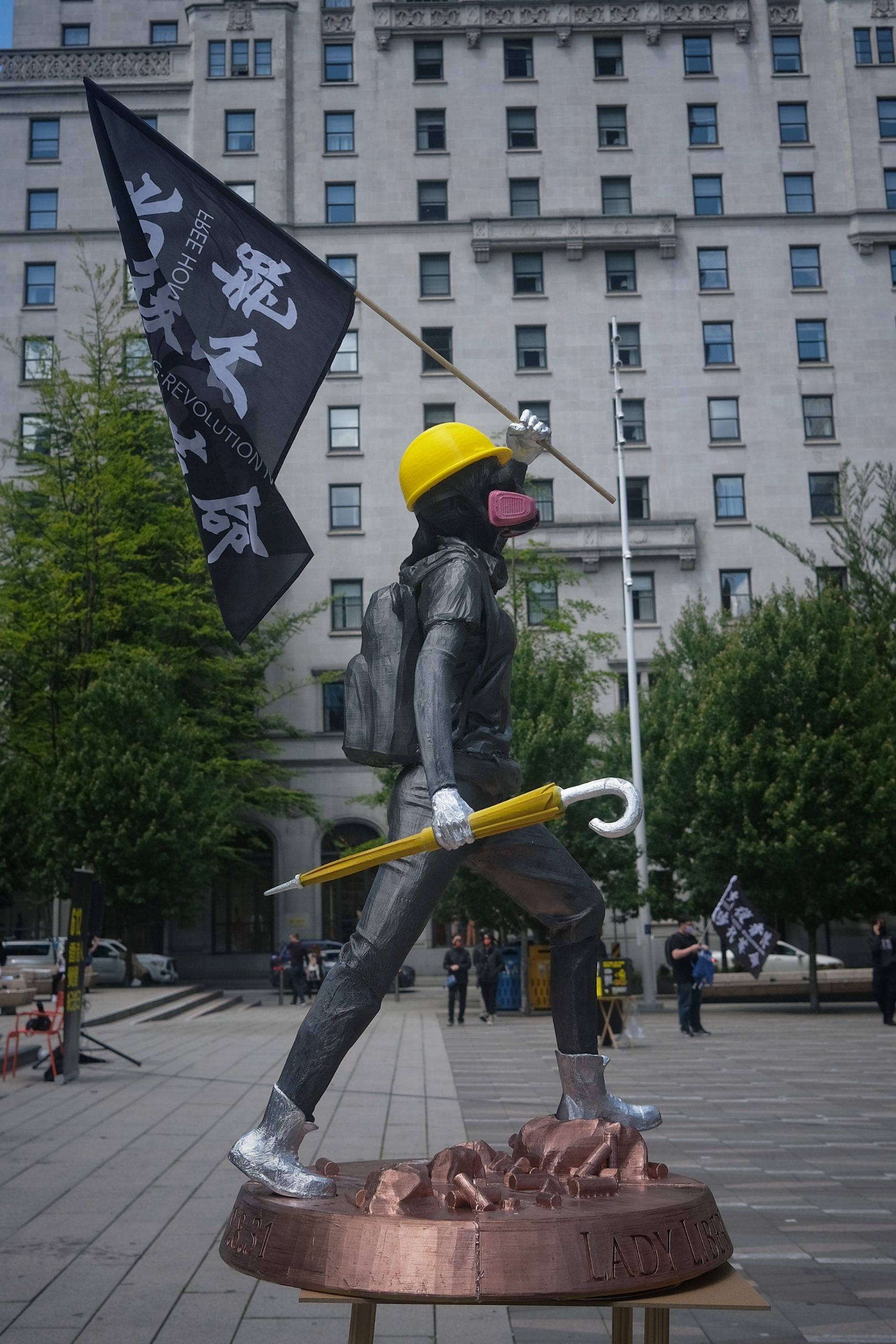 Vancouver Protesters Join Global Demonstration In Support Of Hong Kong ...