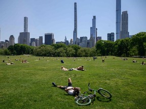 Central Park in Manhattan, New York city