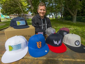 Richard Seymour owner of Nine O'Clock Gun Vancouver heritage hats.