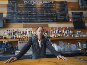 Cameron Forsyth, co-owner of Portland Craft, on Main Street in Vancouver.