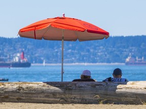 A heat warning remains in effect for Metro Vancouver.