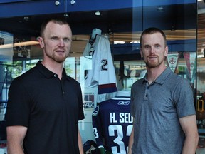 Henrik and Daniel Sedin are taking their on-ice passion to new off-ice roles with the Canucks organization.