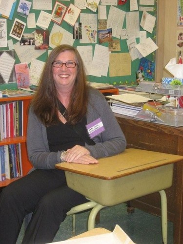 Shelley Fralic visits her old elementary school, Tecumseh, on it's centenary in 2010.