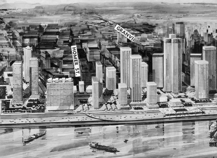 1966: A concrete monstrosity is proposed for Gastown waterfront ...