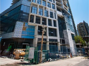 Presale condos started selling in 2015 for One Burrard Place, which should be completed in the fall of 2021.