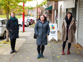 The Eastside Arts Society team of Erin Frizzell, Esther Rausenberg, and Jodie Ponto have received an Award of Merit in the category of New and Emerging Planning Initiatives as part of the Canadian Institute of Planners 2021 Awards for Planning Excellence for their report on dwindling art spaces in East Vancouver.