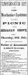 An ad in The Daily British Colonist and Victoria Chronicle on July 19, 1871, the day before British Columbia entered Canada.