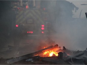 Surrey's St. George Coptic Orthodox Church was destroyed by an early-morning fire Monday. The church is attended mostly by immigrants from the Middle East.