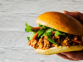 Hoisin Sloppy Joes from Playlist Kitchen by Becky Van Drunen.