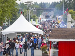 The Cloverdale Rodeo and Country Fair.