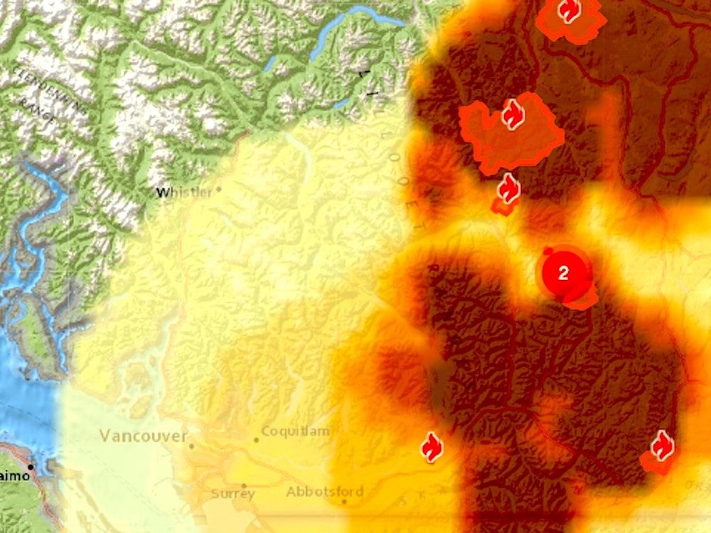 Wildfire smoke coming to Vancouver with possibility of more returns ...