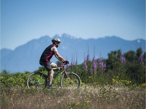 Warm and sunny weather today, but clouds ahead.