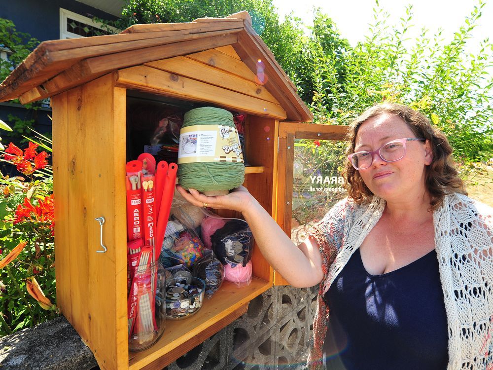 Yarn libraries are popping up in the Lower Mainland Vancouver Sun