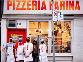Pizzeria Farina at 915 Main St., Vancouver. Photo: Mark Yammine. [PNG Merlin Archive]