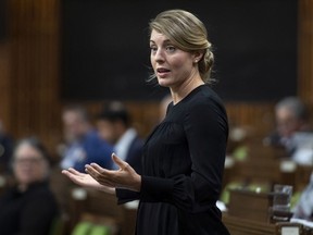 Federal Minister of Economic Development Melanie Joly.