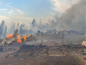 The White Rock Lake wildfire levelled structures around Monte Lake and in the Paxton Valley in early August.