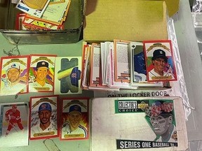 Surrey RCMP believe these collectors sports cards were stolen and want to reunite them with their rightful owner.