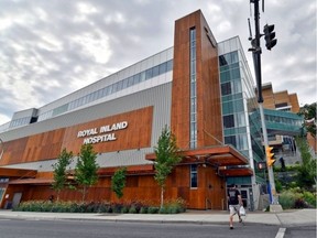 Royal Inland Hospital is in downtown Kamloops, at Columbia Street and Third Avenue.