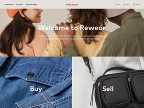 H&M Canada has announced the launch of H&M Rewear, a platform for reselling fashions.