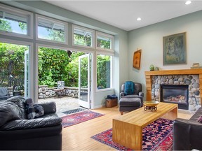 This two-bedroom, three-bathroom half duplex in Kitsilano was listed for $2,288,000 and sold for $2,350,000.