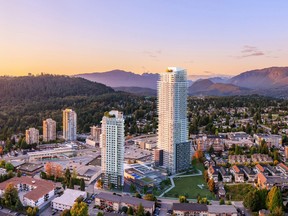 Myriad sits at the core of Concert’s master plan community, Heart of Burquitlam. SUPPLIED