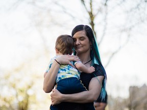 Katrina Fleming, and her toddler son Payton, hope to move into Union Gospel Mission's new housing for women and children.