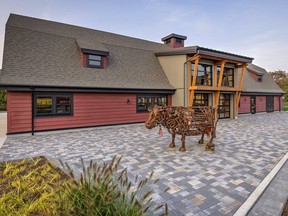 The Red Barn at the Tsawwassen development Southlands. Developers are offering enticing amenities as part of their marketing pitches.
