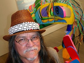 Acclaimed artist Lawrence Paul Yuxweluptun.