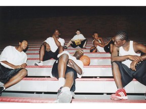 Members of The Notic streetball crew from back in the day. The Vancouver crew, thanks to its two mixed tapes, were known around the world in the late 1990s and early 2000s. The crew is the focus of the new documentary Handle With Care, which has its world premiere at VIFF on Oct. 8.