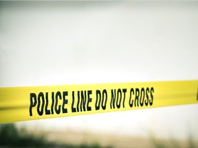 The body of a young man was discovered on a high school sports field in Penticton on Sunday morning.